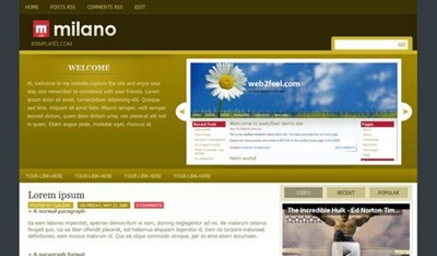 milano blogspot template, blogspot templates, blogger skins, web 2.0 theme