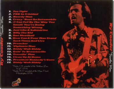 0834 - Traveling Man - 1974-05-16 - Ry Cooder - 2