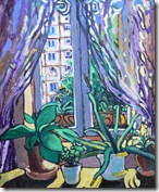 Alo&eacute; R&eacute;union-Berthelot, Acrylique sur toile,36x46, Avr. 2010