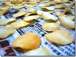 Chinese New Year Cookies Ngaku - Spread on Newspaper