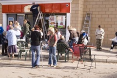 crowd