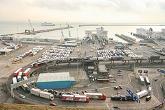 Lorries at Dover