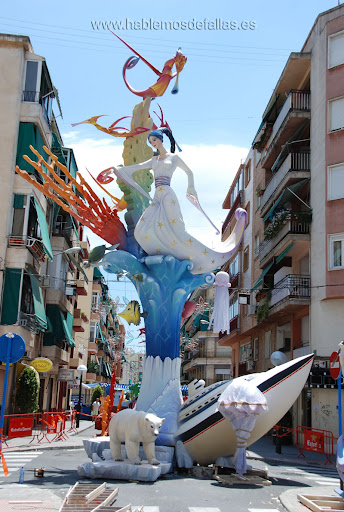 hablemosdefallas en la Hoguera FOGUERER CAROLINES