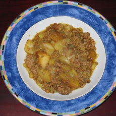 Ground Beef and Potato Curry