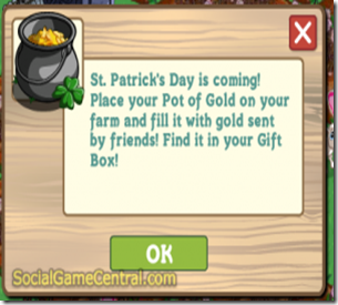 farmville pot of gold
