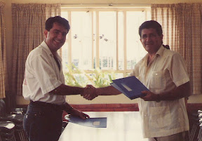 Havana - Cuba - Com Ricardo Sanches assinando conv&ecirc;nio de coopera&ccedil;&atilde;o entre ONDI e LBDI
