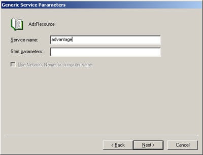 Service Parameters