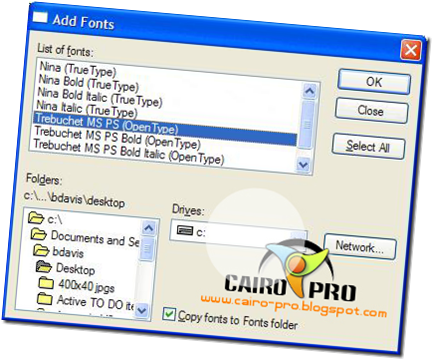 إضافة خطوط جديدة Installing Fonts Windows™ 4_thumb%5B5%5D