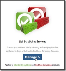 manage scrubbing
