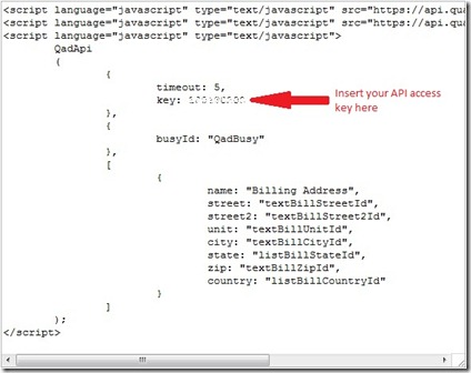 javascript code