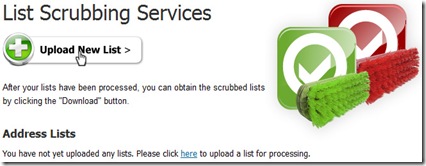 upload a list