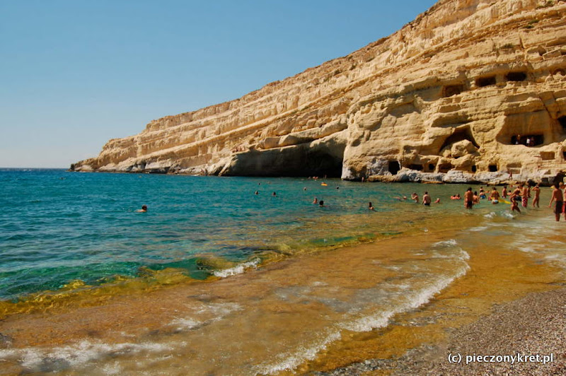 iraklion Matala   plaża