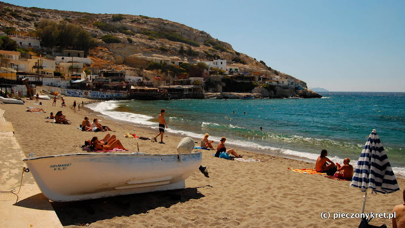 iraklion Matala   plaża