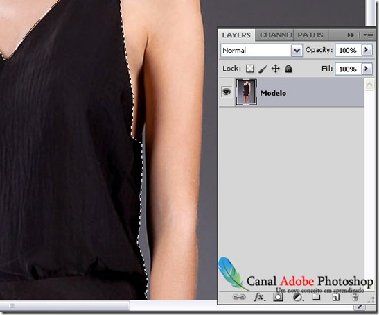 Trocando a textura de roupas no photoshop 001 Trocando a textura de roupas no photoshop 001