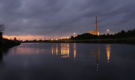 A 2006 photo of the Oyster Creek Nuclear Generating Station. The nuclear plant is located along Route 9 in the Forked River section of Lacey Township. Scott Lituchy / The Star-Ledger