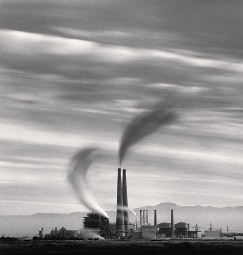 The Moss Landing natural gas power station in California. Image credit: Michael Kenna