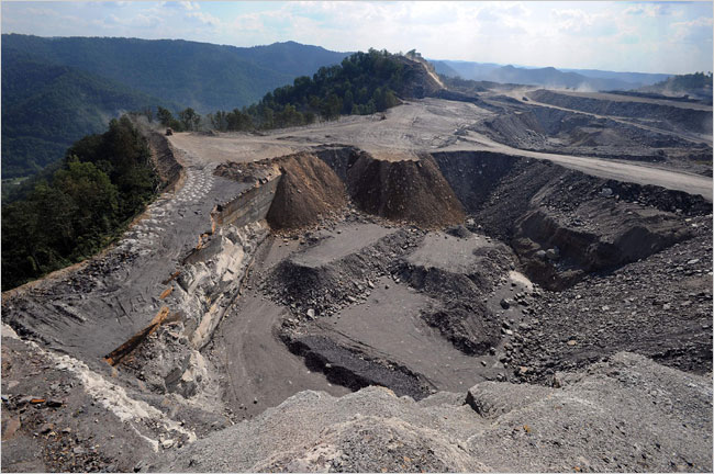 Mountaintop removal in West Virginia. wvgazette.com