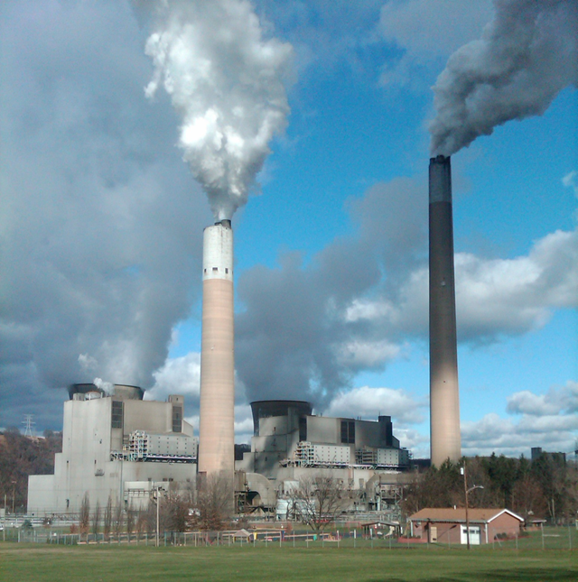 A coal plant and playground. vlscopenhagen.wordpress.com