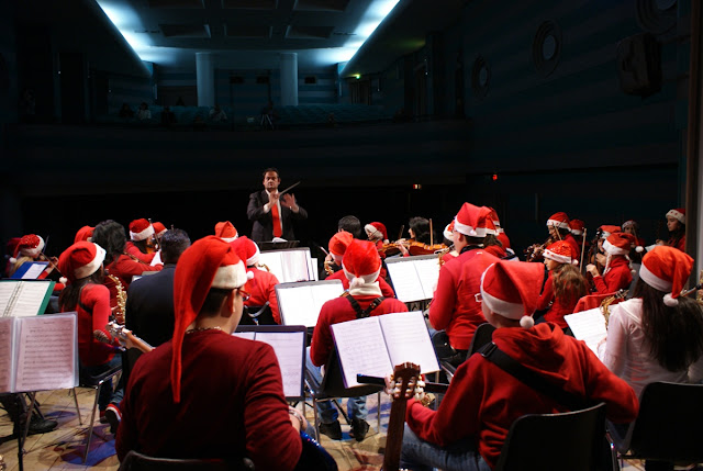 L'oechestra dell'Istituto Comprensivo Statale di Cerisano