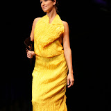 presentace nastavení 1 sec. LÉTO- NYMFY finále Top Styl Designer 2006 UNIVERSE VERSE UNI -střih bezezbytku - společenský oděv