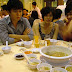 Shark fin soup. i really hope no shark is in there.