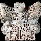 This capital probably came from the splendid Umayyad royal residence city of Madinat al-Zahra’, near Córdoba, Spain, which was founded in 936. The classical tradition so important in Umayyad Syrian art is evident here. This is not surprising in light of the Syrian roots of this caliphal house (711–1031), which arose in Spain after the Umayyad dynasty was replaced and almost extinguished by the new cAbbasid rulers centered in Baghdad.