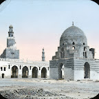 Lantern Slide Collection: Views, Objects: Egypt. General ViewsPeople [selected images]. View 058: Egypt - Mosque of Tulun, Exterior, Cairo., n.d., T. H. McAllister, Manufacturing Optician. 49 Nassau Street, New York. Hooper. Brooklyn Museum Archives (S10|08 General Views_People, image 9801).   This image was uploaded at high resolution and it helps us to know how our visitors work with our images, so if you use it, we'd love to know how!  Drop us a line by leaving a comment here or email our archivist: library@brooklynmuseum.org  Help us map this image by using Suggestify to suggest a location for it.Egypt: Mosque of Tulun, Exterior, Cairo :: © Brooklyn Museum ::