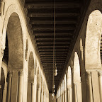 The Mosque of Ahmad Ibn ln (around 876 AD, Arabic name: ) is located in Cairo, Egypt. It is arguably the oldest mosque in the city surviving in its original form, and is the largest mosque in Cairo in terms of land area.Prayer at the Ibn Tulun Mosque - Cairo :: © ::