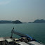 On the ferry over