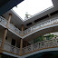 Hotel courtyard