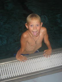 Jack is also a water baby!