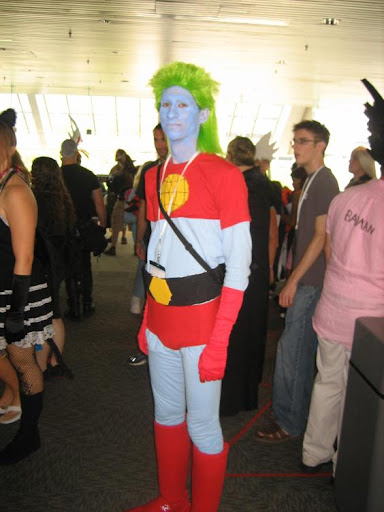 captain planet costume play cosplay convention fan dressed up