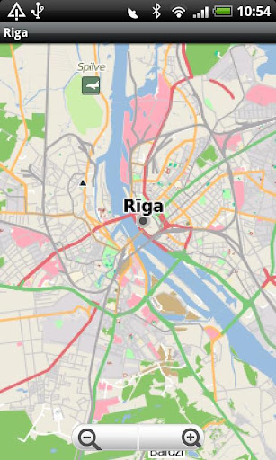 Riga Street Map