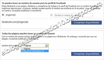 personalizar direccion URL en Facebook