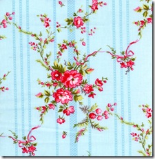 aqua floral