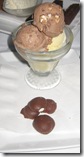 BIX in San Francisco - Malted Milk chocolate and vanilla ice cream with housemade whoppers BIX in San Francisco - Malted Milk chocolate and vanilla ice cream with housemade whoppers