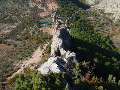 Darrer tram de cresta, el més aeri