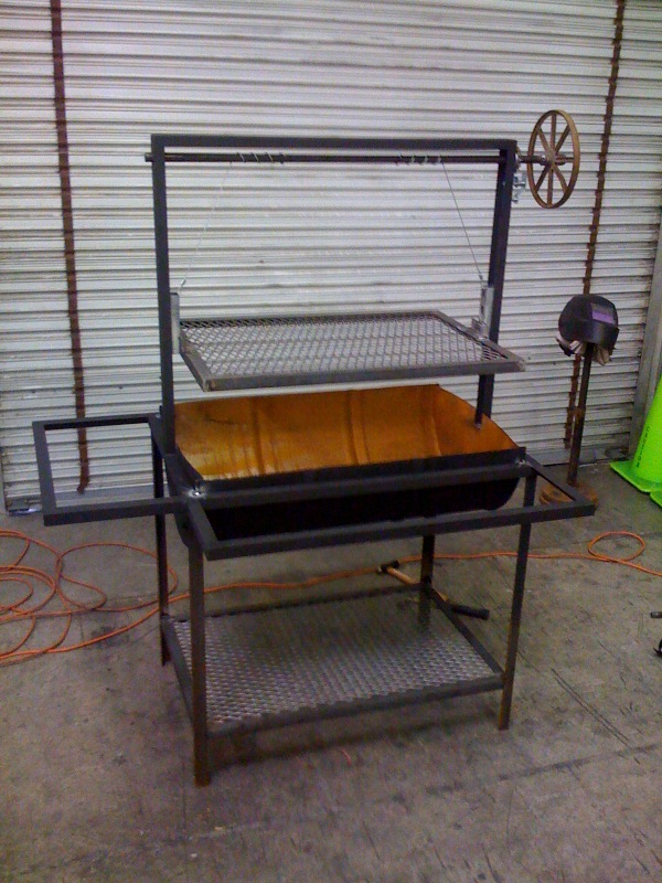 My first welding project a BBQ