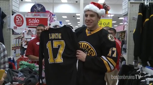 Boston Bruins spread cheer and laughs with toy delivery