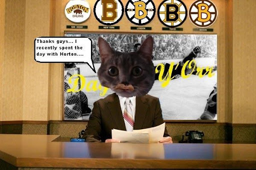 Patrice Purrgeron and Nathan Horton in 