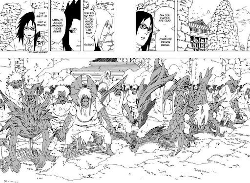 Naruto Shippuden Manga Chapter 350 - Image 08-09