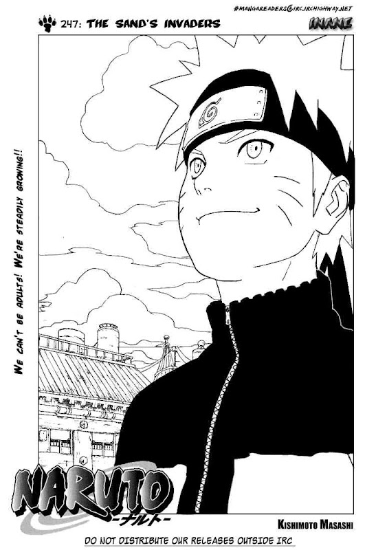 Naruto Shippuden Manga Chapter 247 - Image 01