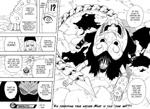 Naruto Shippuden Manga Chapter 264 - Image 18-19
