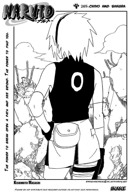 Naruto Shippuden Manga Chapter 265 - Image 01