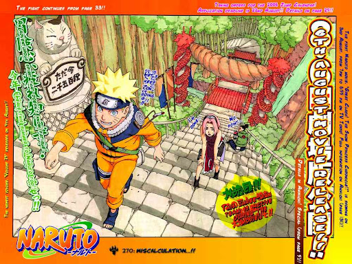 Naruto Shippuden Manga Chapter 270 - Image 02-03