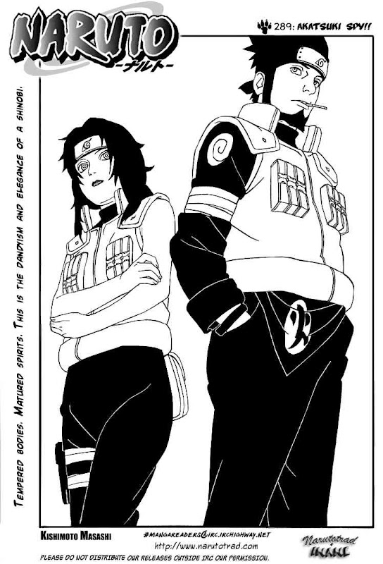 Naruto Shippuden Manga Chapter 289 - Image 01