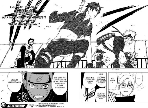 Naruto Shippuden Manga Chapter 290 - Image 16-17