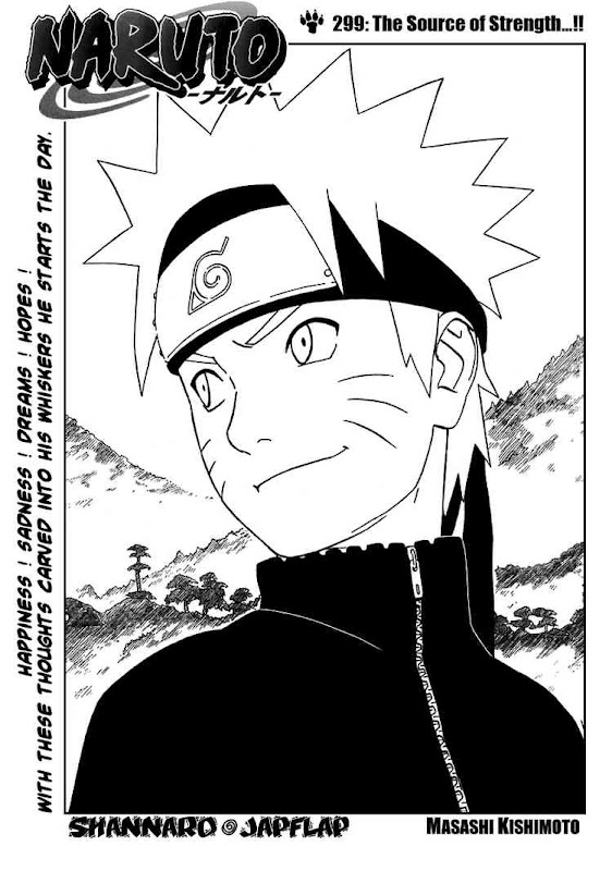 Naruto Shippuden Manga Chapter 299 - Image 01