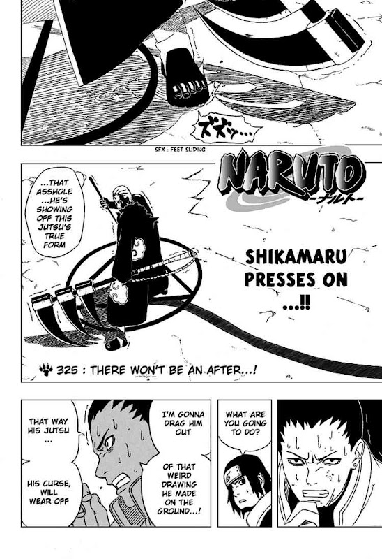 Naruto Shippuden Manga Chapter 325 - Image 02