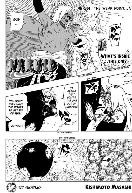 Naruto Shippuden Manga Chapter 361 - Image 02